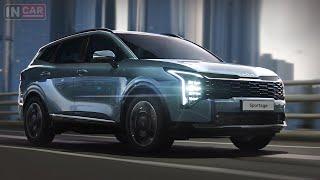 Новая KIA Sportage 2025 — брутальная внешность без дизеля