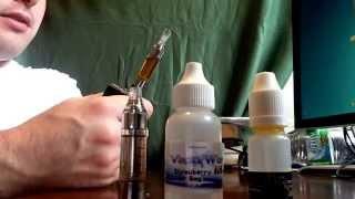 Vape-Gallery vs Vapor Wize both are strawberry banana 6 mg Nicotine review