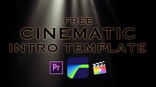 FREE 4K Cinematic Intro/Promo template for Lumafusion/Premiere Pro/Final Cut