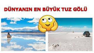 Muhteşem Ötesi Dünyanın En Büyük Tuz Gölü - Salar De Uyuni