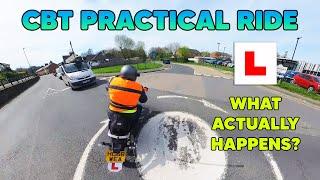 CBT Practical Road Ride - Full Commentary - Honda CB125F