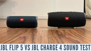 JBL Flip 5 vs JBL Charge 4 Sound Test