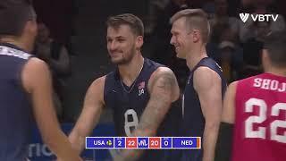USA vs Netherlands | Men's VNL 2023