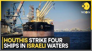 Houthis claim attack on four ships at Israel's Haifa port | World News | WION