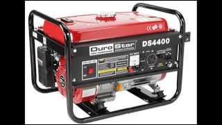 4,400 Watt Gas Powered Quietest Portable Generator; Gas Power Generator