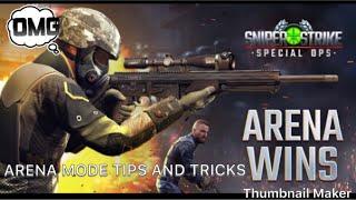 Arena Mode Tips and Tricks, Sniper strike special ops