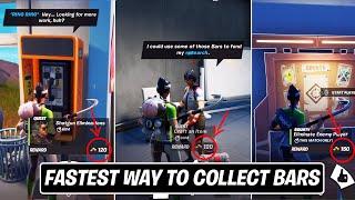 Collect Bars (500)! Fastest Ways to Collect Bars in Fortnite Chapter 2 Season 7 (Get 1000+ Bars)