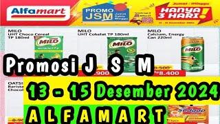 Promosi JSM Alfamart Terbaru 13 - 15 Desember 2024 || Promosi Alfamart