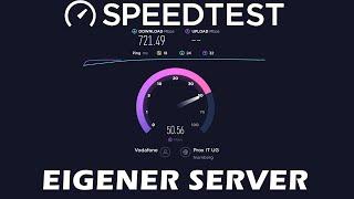 Eigenen Speedtest.net Server hosten - Tutorial, HowTo #speedtest  @OoklaConnectivity