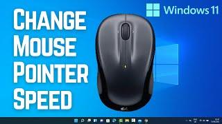 How to Change Mouse Pointer Speed on Windows 11