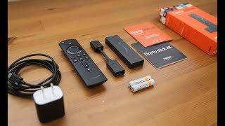 Unboxing of the Amazon Fire TV Stick 4K