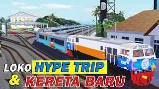 DINAS DAN LANGSIR KERETA BARU DI STASIUN YOGYAKARTA | RO-SCALE ROBLOX INDONESIA