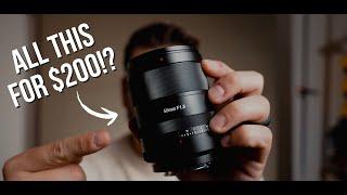 What Can A $200 Lens Really Do - 7Artisans 50mm f1.8 AF Full Frame!