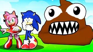 SONIC AND AMY VS DON'T POOP YOURSELF IN SCHOOL ROBLOX