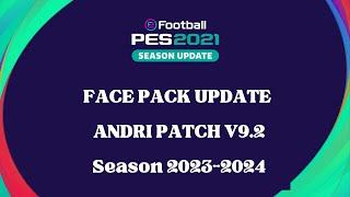 PES2021 || NEW FACEPACK V3 CPK RELINK || SUPPORT ANDRI PATCH V9.2