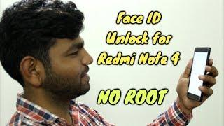 Face ID Unlock For Redmi Note 4 Without Root | Redmi Note 5 pro