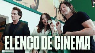 ANA DE ARMAS, NORMAN REEDUS E DIRETOR DE #BALLERINA CONHECEM O PALMEIRAS