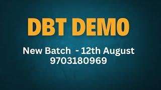 What is DBT | Data Build Tool | DBT Demo Video | New Batch - Aug 12th