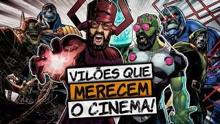 VILÕES DOS QUADRINHOS MAIS ESNOBADOS DO CINEMA