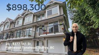 Inside this $898,300 Townhouse 25-8277 161 ST, SURREY