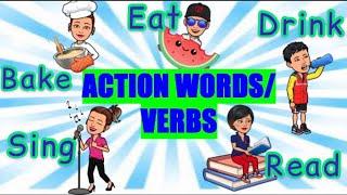 ACTION WORDS / VERBS / DOING WORDS / ENGLISH GRAMMAR / GRADE 1/NCERT