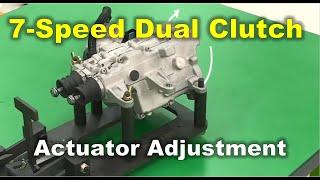 How to Adjust the 7 Speed DCT Clutch Actuator - Hyundai and KIA Dual Clutch Transmission