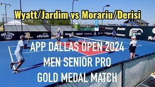 APP Senior Pro Dallas Open 2024 Mens Double Nail-Biting FINAL (Cut Outs)