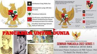 PANCASILA PEMERSATU BANGSA &  DUNIA |  Relevansi Pidato Soekarno Di PBB Tahun 1960