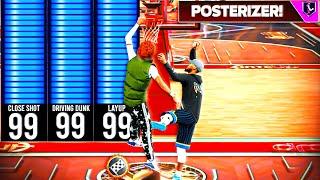 This 99 Dunk Pure Slasher Build is DESTROYING Comp Stage Players on NBA 2K24