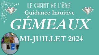 Gémeaux - Un rêve se réalise et une zone d'ombre guérit ! Mi-juillet 2024