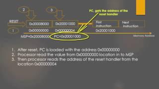 ARM Cortex M3/M4 Processor Reset Sequence