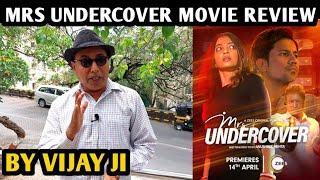 Mrs Undercover Movie Review | By Vijay Ji | Radhika Apte | Sumeet Vyas | Zee5