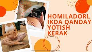 Homiladorlikda qanday yotish kerak