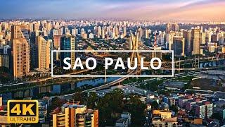 Sao Paulo , Brazil  | 4K Drone Footage (With Subtitles)