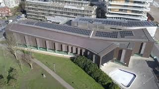 Solar panels at Splashpoint Leisure Centre in Worthing