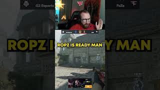 Olof Reacts to INSANE Ropz Lurk #cs2