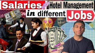 "Salary After Hotel Management" in Different Job Profiles| Hotel Management salary Comparison|