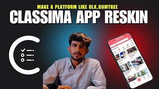 Classima App Reskin | Android & iOS App Reskin | Complete App Reskin Tutorial by Rana Zaabi