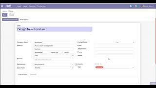 How to add Auto Sequence on lead Form | Odoo Apps Features #AutoSequance  #lead #Form #odoo16 #odoo