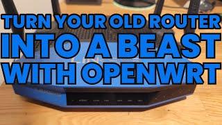 Turn your old router into a Beast with OpenWRT #routers #linksys #openwrt