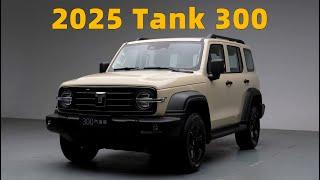 2025 Tank 300 detailed, featuring a new diesel version and redesigned interior, In-Depth Walkaround