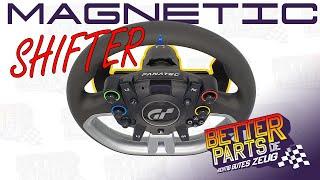 BetterParts Magnetshifter-Addon passend für Fanatec GT DD PRO | Tutorial | Installation Schaltwippen