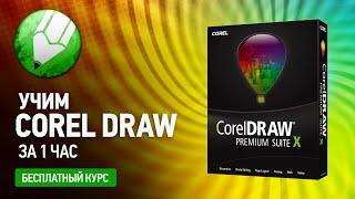 Учим Corel Draw за 1 час. Курс Корела с нуля. Курс Corel Draw с нуля. Быстрый старт