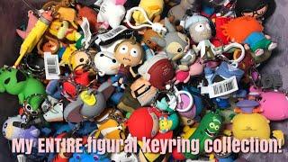 My ENTIRE Figural Keyring Collection! Disney, Rick and Morty, and More!