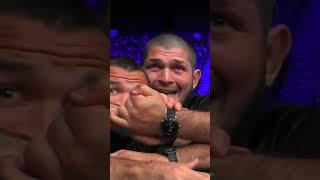 Khabib chokes Umar Nurmagomedov in excitement  #bellatorsandiego