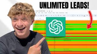 How To Source Unlimited Leads For FREE Using Chatgpt (New Strategy)