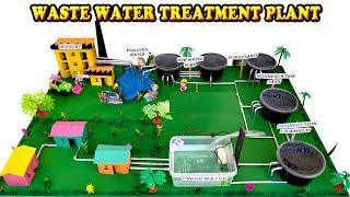 WORKING MODEL OF WATER FILTER PLANT || WASTE WATER TREATMENT PLANT || PROJECT SOLUTION