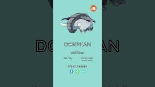 Donphan: The Armored Elephant Pokémon | Pokémon Gen 2 | Poképedia