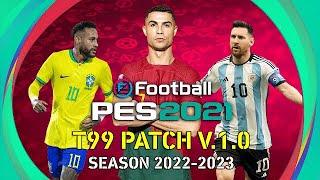 t99 patch PES 2021 v 1 0   Database patch With MODS ADDED
