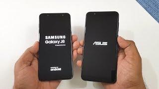 Samsung Galaxy J8 vs Asus Zenfone Max Pro M1 Speed Test !